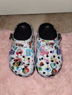 Alice In Wonderland Crocs